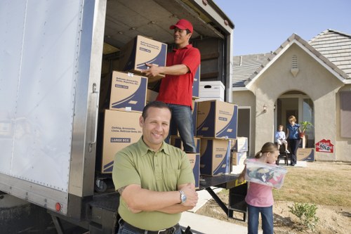 Local home removals team planning a move in Watford residential streets