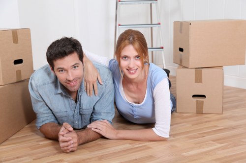 Careful handling of student furniture during a Watford move