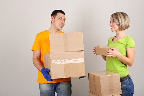 Commercial removal van service for offices and storage moves in Watford